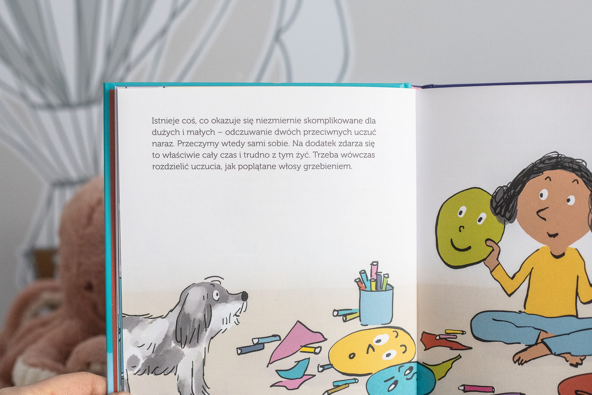 Książka o emocjach dla dzieci - „Emocje. Niby nic, a jednak…” – nebule.pl