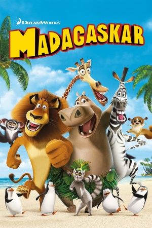plakat filmu na skyshowtime Madagaskar 