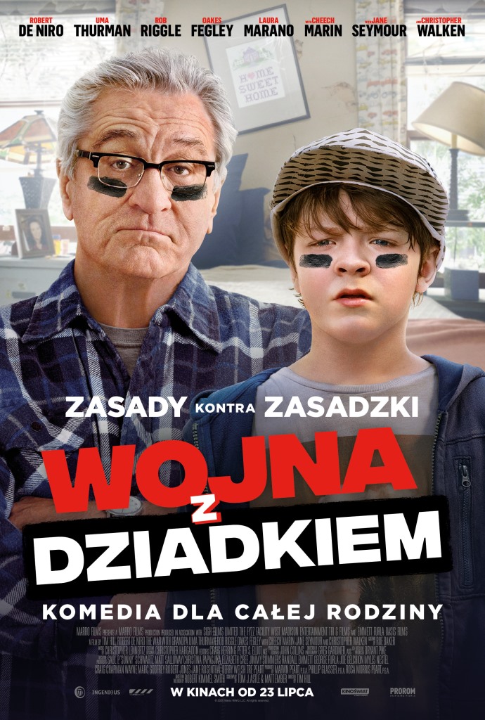 plakat filmu - wojna z dziadkiem
