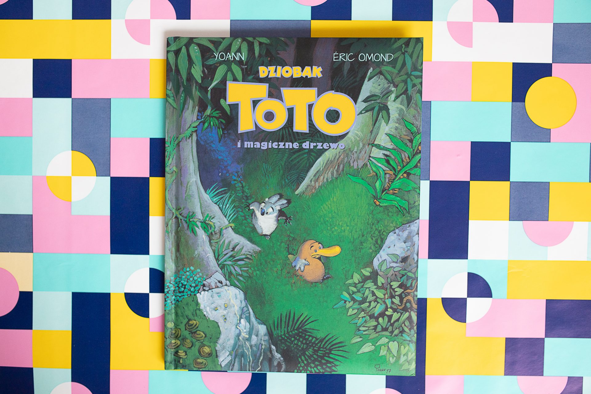 komiks okładka Dziobak Toto