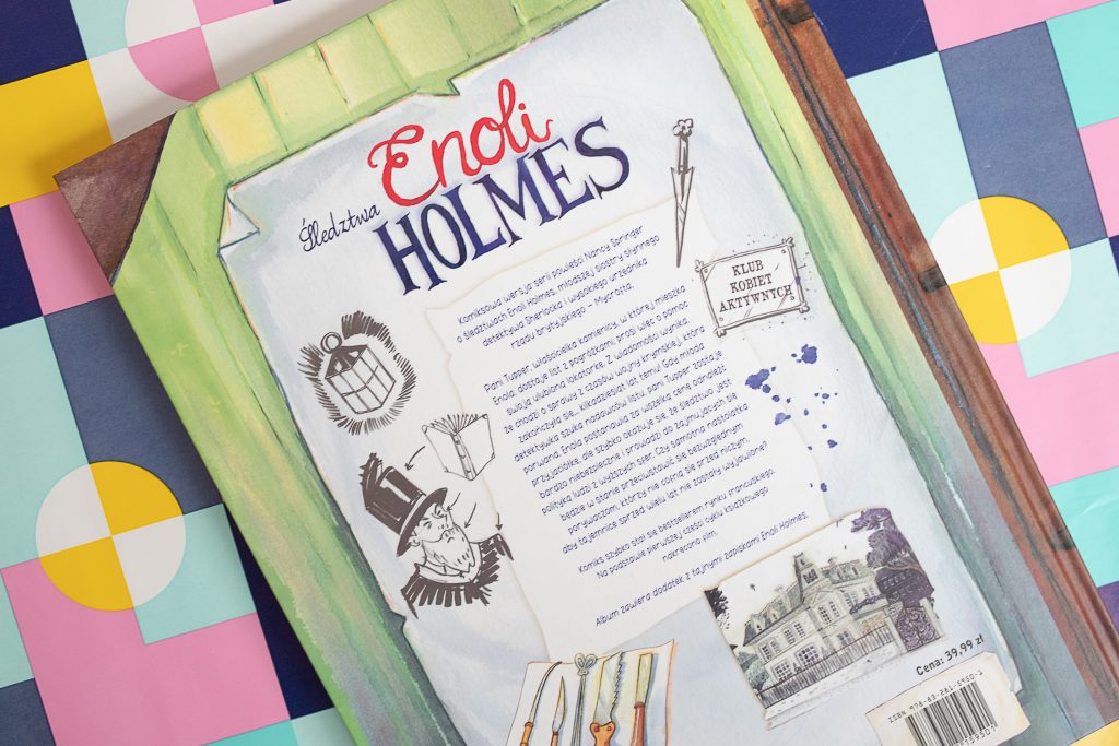 komiksy dla dzieci Śledztwa Enoli Holmes