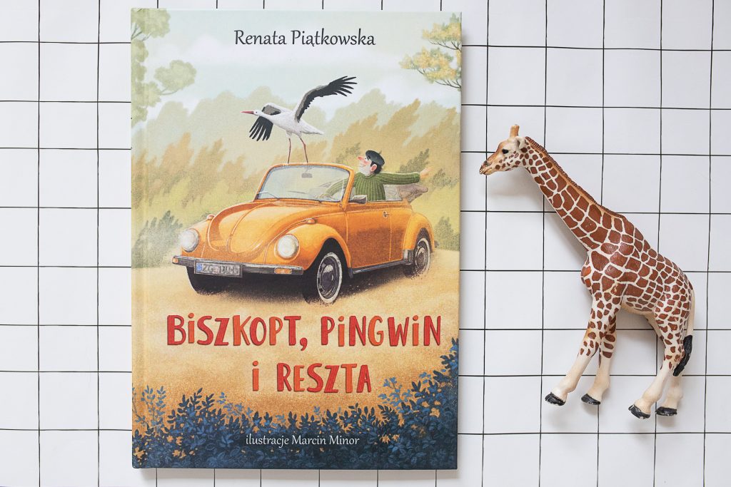 Biszkopt, pingwin i reszta - okładka książki dla dzieci