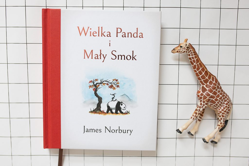 Wielka Panda i Mały Smok - okładka książki dla dzieci