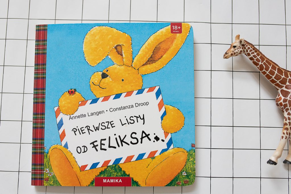 Pierwsze listy od Feliksa - okładka książki dla dzieci