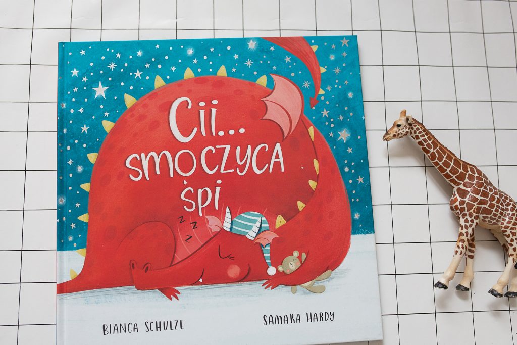 Cii… Smoczyca śpi - okładka książki dla dzieci