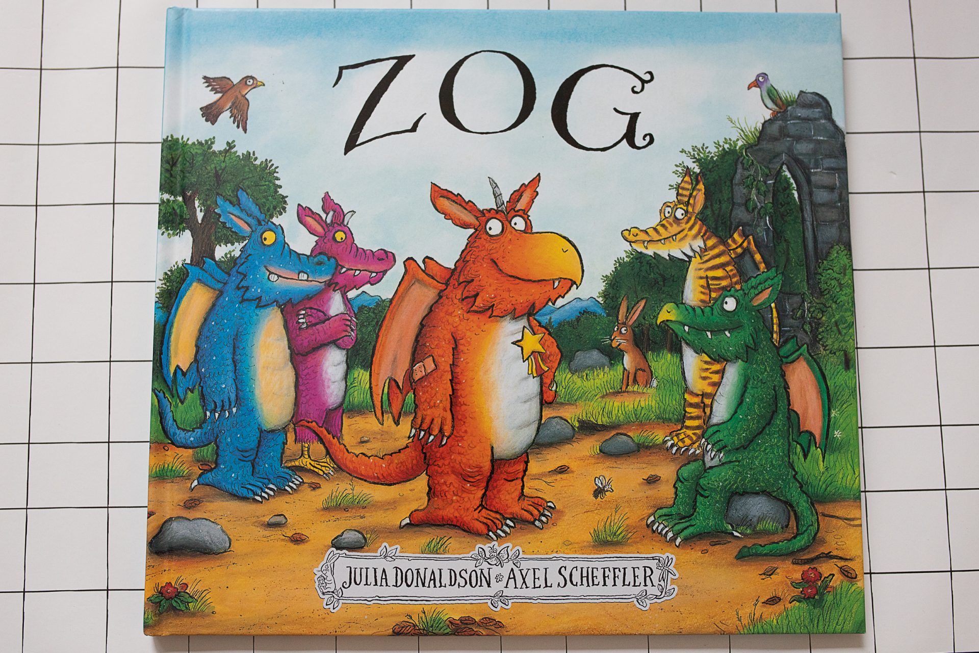 ZOG - okładka książki dla dzieci