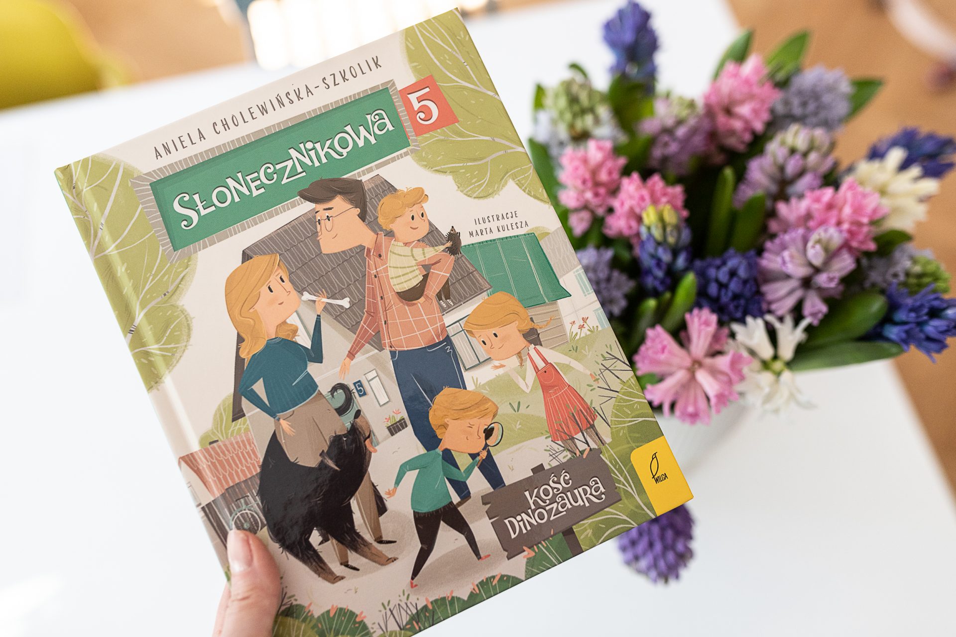 Słonecznikowa 5 seria książek dla dzieci których autorką jest Aniela Cholewińską-Szkolik