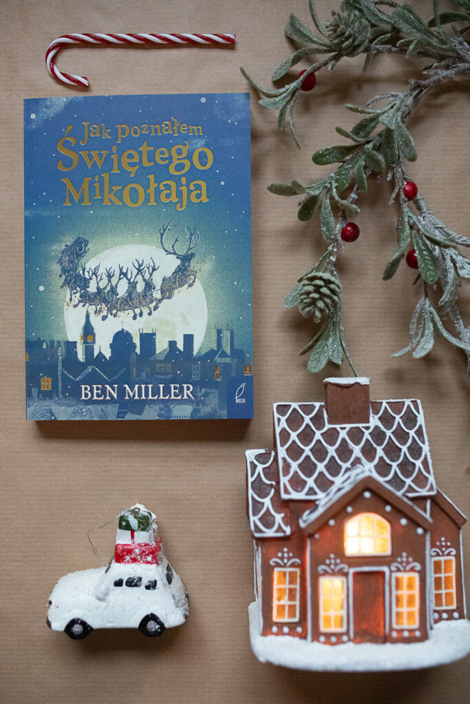 „Jak poznałem Świętego Mikołaja”, Ben Miller - przód okładki