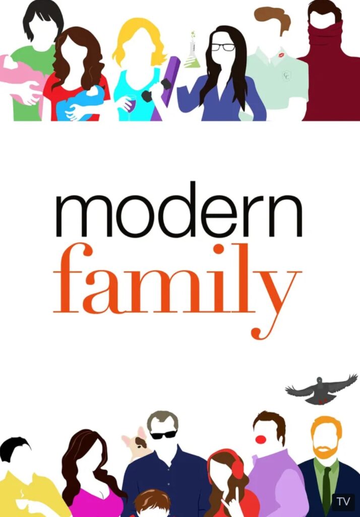 modern family - plakat