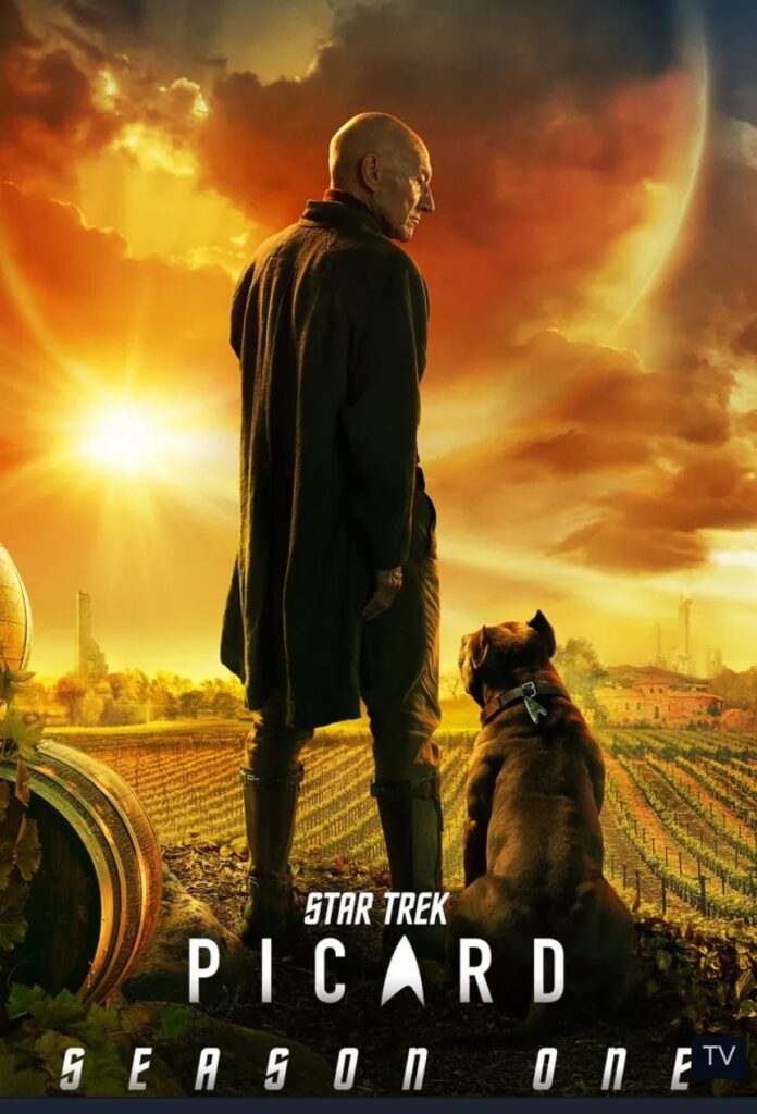 Star Trek: Picard - plakat serialu science fiction