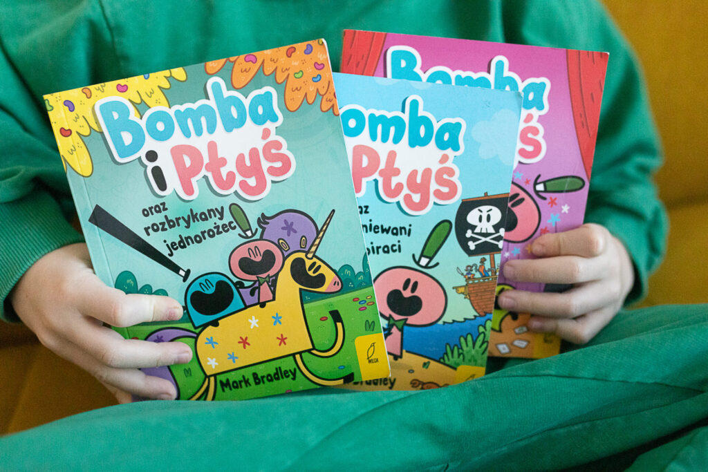 Bomba i Ptyś - zdjęcie 3 komiksów dla dzieci